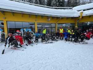 Skikurs Gruppenfoto