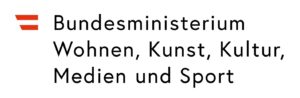 Logo: Bundesministerium Wohnen, Kunst, Kultur, Medien und Sport